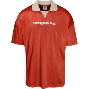 imageUmbro Mens Short Sleeve Collared Football ShirtFire Whirl