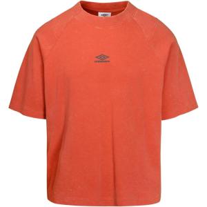 imageUmbro Mens Washed High Neck Boxy TShirtFire Whirl