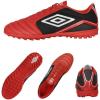 imageUmbro Mens Classico 12 Tf Soccer Turf ShoeRedWhiteBlack