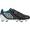 imageUmbro UnisexChild Medusae Ii Club Fg Junior Soccer ShoeBlackWhiteCarribean Sea