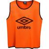 imageUmbro Mens Adult Training BibScrimmage Vest 2Orange