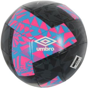 imageUmbro Neo Swerve Soccer BallBlazing CarbonPinkBlue