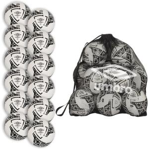 imageUmbro Neo Swerve Soccer BallWhiteBlack12 Ball Pack