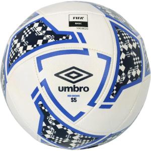imageUmbro Neo Swerve Soccer BallWhiteBlackBlue