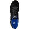 imageUmbro Mens Classico 13 Indoor Soccer ShoeBlackWhiteRoyal