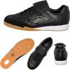 imageUmbro Mens Speciali Pro 98 V22 Indoor Soccer ShoeBlackBlack