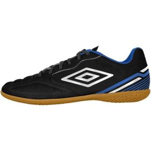 imageUmbro Mens Classico 13 Indoor Soccer ShoeBlackWhiteRoyal