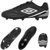 imageUmbro Mens Classico 13 Fg Soccer CleatBlackWhite