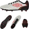 imageUmbro Mens Tocco 5 League Fg Soccer CleatLight GrayRedBlack