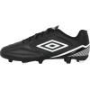 imageUmbro Mens Classico 13 Fg Soccer CleatBlackWhite