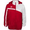 imageUmbro Mens Woven Waterproof Jacket Color OptionsRedWhite