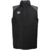 imageUmbro Padded Vest Gilet JacketBlackCarbon
