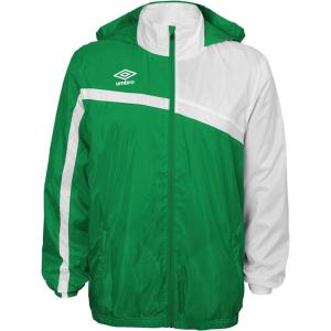 imageUmbro Mens Woven Waterproof Jacket Color OptionsGreenWhite