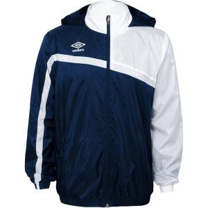 imageUmbro Mens Woven Waterproof Jacket Color OptionsNavyWhite