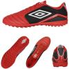 imageUmbro Boys Classico 12 Tf Jr Soccer Turf ShoeRedWhiteBlack