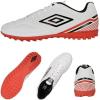 imageUmbro Boys Classico 13 Tf Jr Soccer Turf ShoeWhiteBlackRed