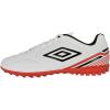 imageUmbro Boys Classico 13 Tf Jr Soccer Turf ShoeWhiteBlackRed