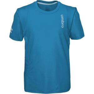 imageUmbro Boys 22 Training Short Sleeve ShirtBlue JewelIce Moon