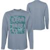 imageUmbro Boys Camo Box LS TeeQuiet ShadeEggshell