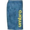 imageUmbro Boys Camo Jersey ShortBlue CoralDark NavyLimeade