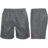 imageUmbro Boys Checkerboard ShortGunmetalFuchsia Fedora
