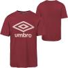 imageUmbro Boys Graphic TShirtRed DahliaPeach Whip