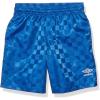 imageUmbro Boys Checkerboard Short YouthTurkish SeaWhite