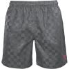 imageUmbro Boys Checkerboard ShortGunmetalFuchsia Fedora