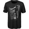 imageUmbro Boys Striker Short Sleeve TeeBlack BeautyWhite