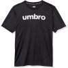 imageUmbro Boys Training Short Sleeve ShirtBlack BeautyWhite