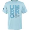 imageUmbro Kids Boys a Thin Line TShirtIce MoonBlue Jewel