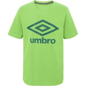 imageUmbro Boys Logo TeeJade LimeLeprechaun