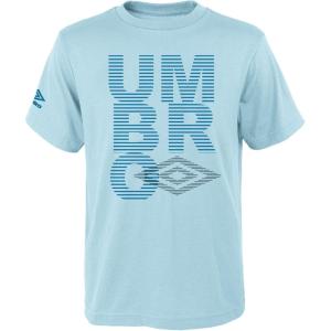 imageUmbro Kids Boys a Thin Line TShirtIce MoonBlue Jewel
