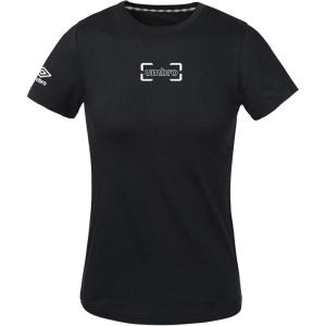 imageUmbro Womens Stamp TShirtBlackWhite