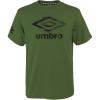 imageUmbro Boys Logo Speed Short Sleeve TeeHerbBlack Beauty