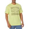 image:imageUmbro Mens Standard Diamond Between The LinesSunny LimeBurnt Olive