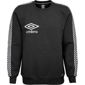 image:imageUmbro mens Check Tape CrewBlack BeautyWhite