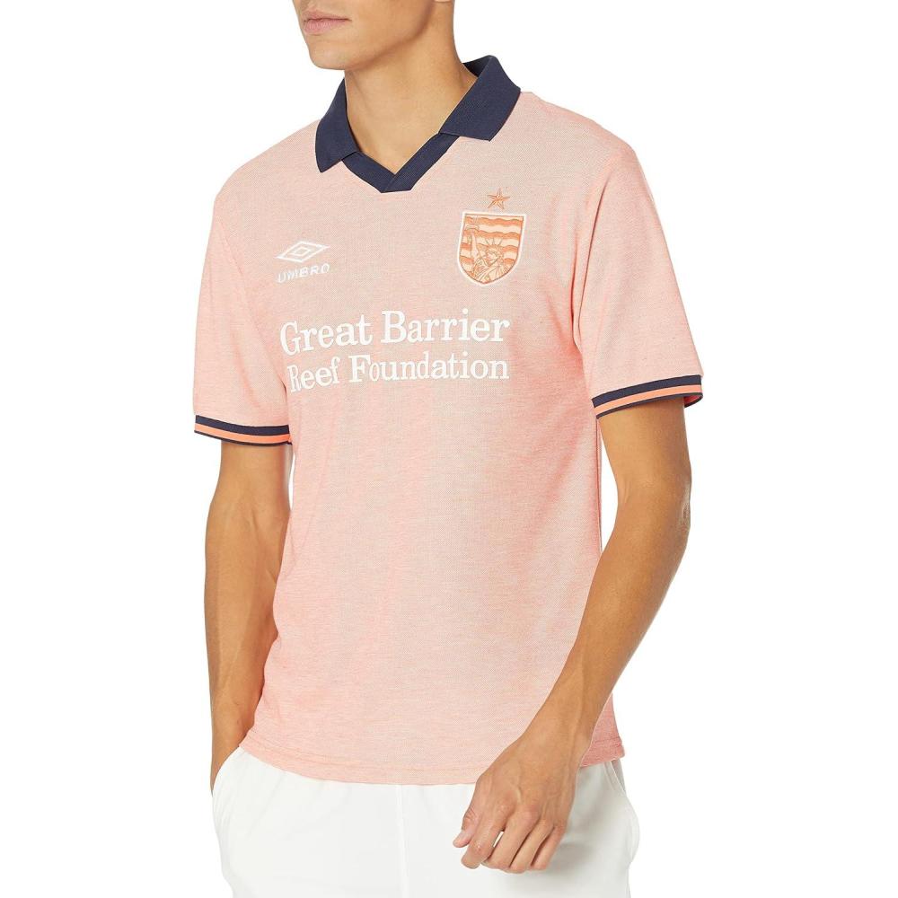 image:imageUmbro Mens Coral Studio Jersey Color OptionsLiving Coral