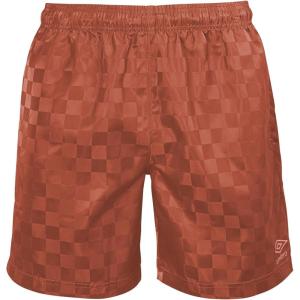 image:imageUmbro Mens Checkerboard ShortBurnt BrickBlooming Dahlia