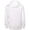 image:imageUmbro Mens Pullover Fleece Hoodie Soft Touch Cotton Rich Sweatshirt Hooded Top With Hood and Long SleevesWhiteBlack