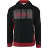 image:imageUmbro Mens Pullover Fleece Hoodie Soft Touch Cotton Rich Sweatshirt Hooded Top With Hood and Long SleevesBlack