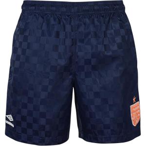 image:imageUmbro Mens Coral Studio Reversible Checkerboard Shorts NavyLiving CoralNavyLiving Coral
