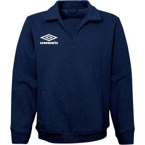 image:imageUmbro Mens Heavyweight Fleece Retro Drill Top Color OptionsNavyWhite