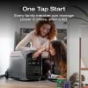 imageEF ECOFLOW 240V7200Wh 7200W Home Battery Backup Kit 2 DELTA Pro with Double Voltage Hub with Transfer Switch Lifepo4 Power Station Electricity Generator for Home Use Blackout Emergency2 DELTA Pro 350 Amp Hub