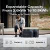 imageEF ECOFLOW Portable Power Station 3600Wh DELTA Pro 120V AC Outlets x 5 3600W 27H Fast Charge Lifepo4 Power Station Solar Generator for Home Use Power Outage Camping RV EmergenciesDELTA Pro