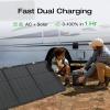 imageEF ECOFLOW Portable Power Station DELTA 2 Max 2400W LFP Solar Generator Full Charge in 1 Hr 2048Wh Solar Powered Generator for Home BackupSolar Panel OptionalDELTA 2 Max2220W Solar Panel