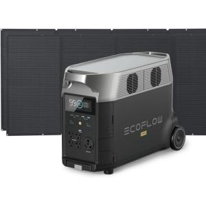imageEF ECOFLOW Portable Power Station 3600Wh DELTA Pro 120V AC Outlets x 5 3600W 27H Fast Charge Lifepo4 Power Station Solar Generator for Home Use Power Outage Camping RV EmergenciesDELTA Pro2400W Solar Panel