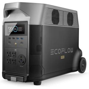 imageEF ECOFLOW Portable Power Station 3600Wh DELTA Pro 120V AC Outlets x 5 3600W 27H Fast Charge Lifepo4 Power Station Solar Generator for Home Use Power Outage Camping RV EmergenciesDELTA Pro