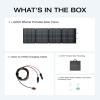 imageEF ECOFLOW 100W 12V Solar Panel High Efficiency Monocrystalline PV Modules IP68 Waterproofing Ideal for RVampamp Marine Rooftop Farm Battery Power Kits ampamp Ecosystem220W Solar Panel