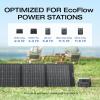 imageEF ECOFLOW 100W 12V Solar Panel High Efficiency Monocrystalline PV Modules IP68 Waterproofing Ideal for RVampamp Marine Rooftop Farm Battery Power Kits ampamp Ecosystem220W Solar Panel